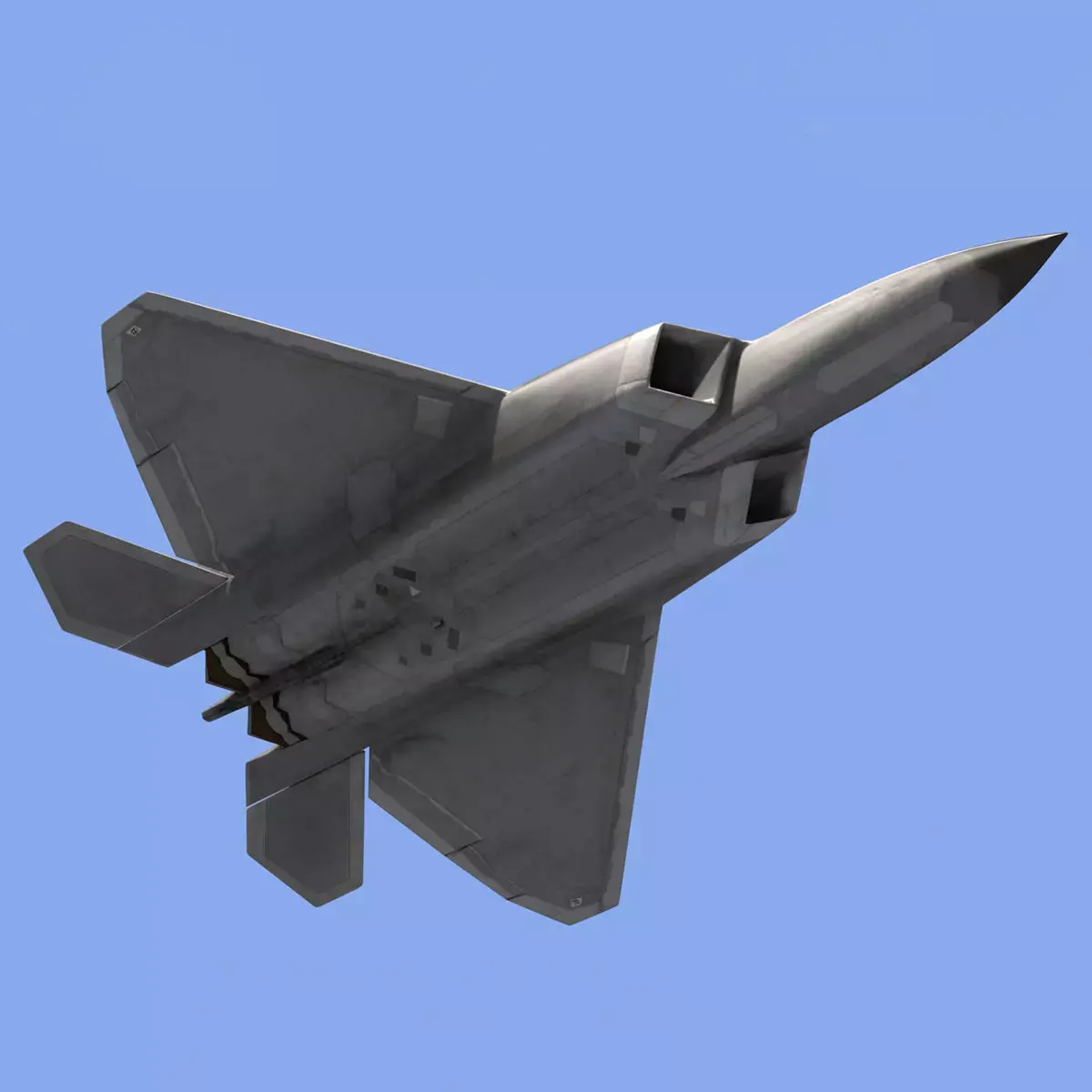 Like Real F 22 Raptor 3d model 3D model