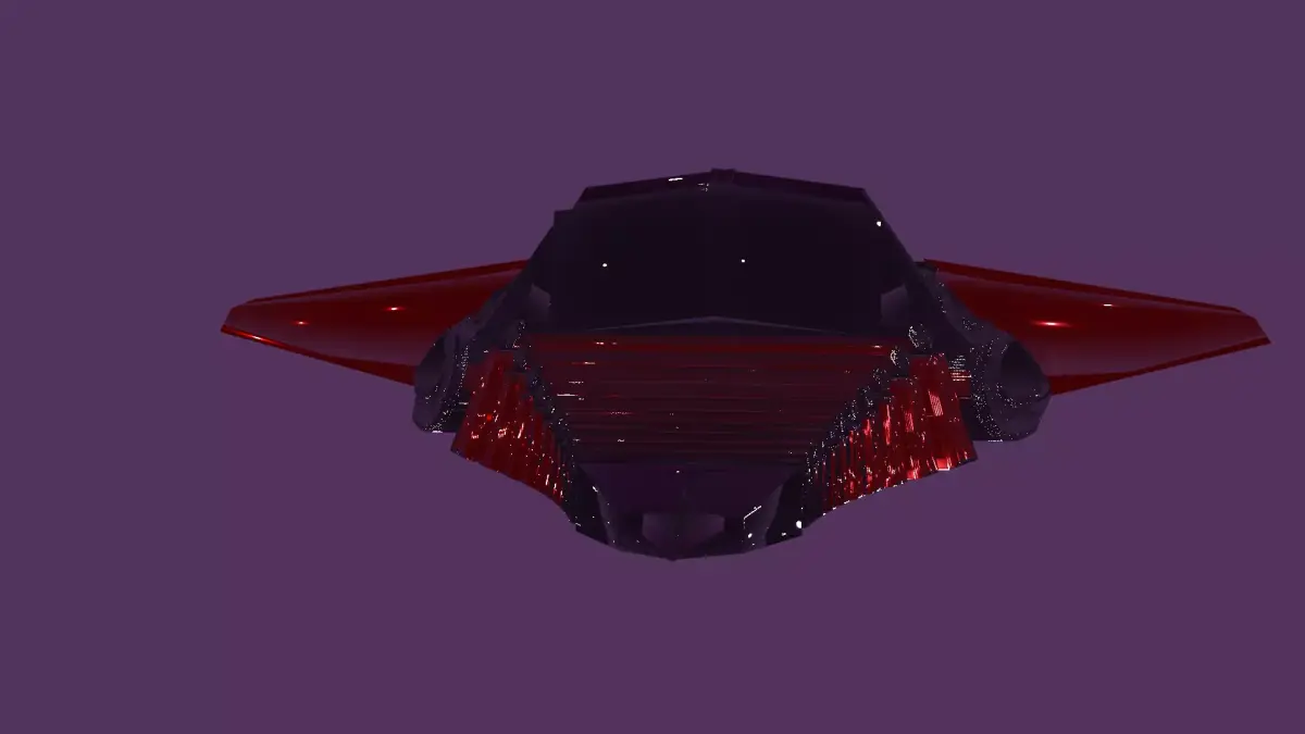 space ship Free 3D model purchase
