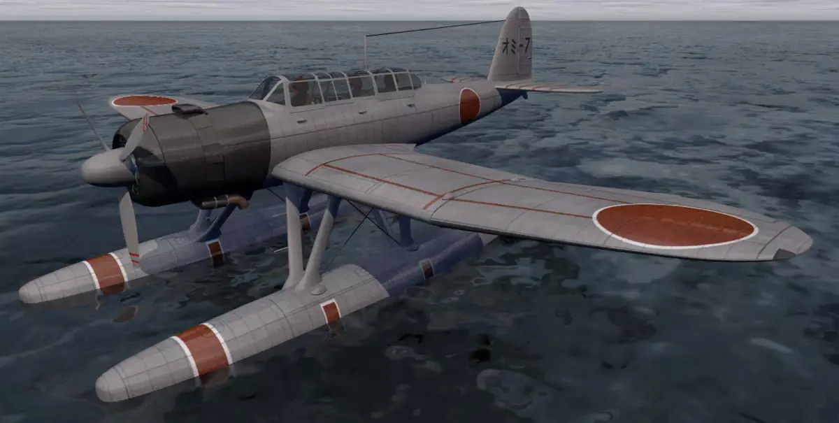 Aichi E13A1 Jaka - aka Jake 3D model