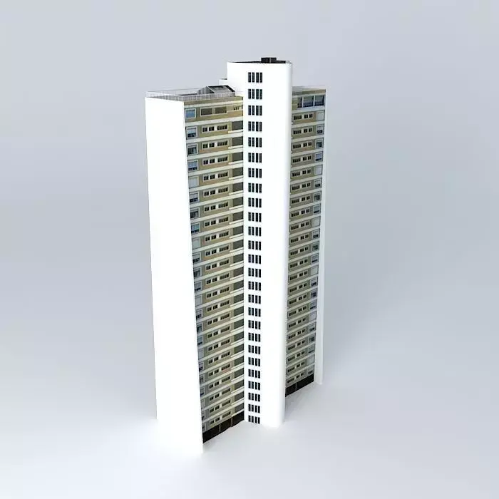 Building Santa Tecla Free 3D model