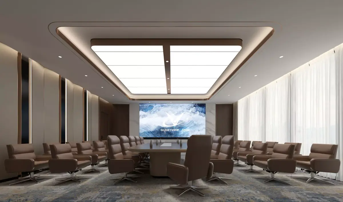 Office Interior with Conference Room 3D model