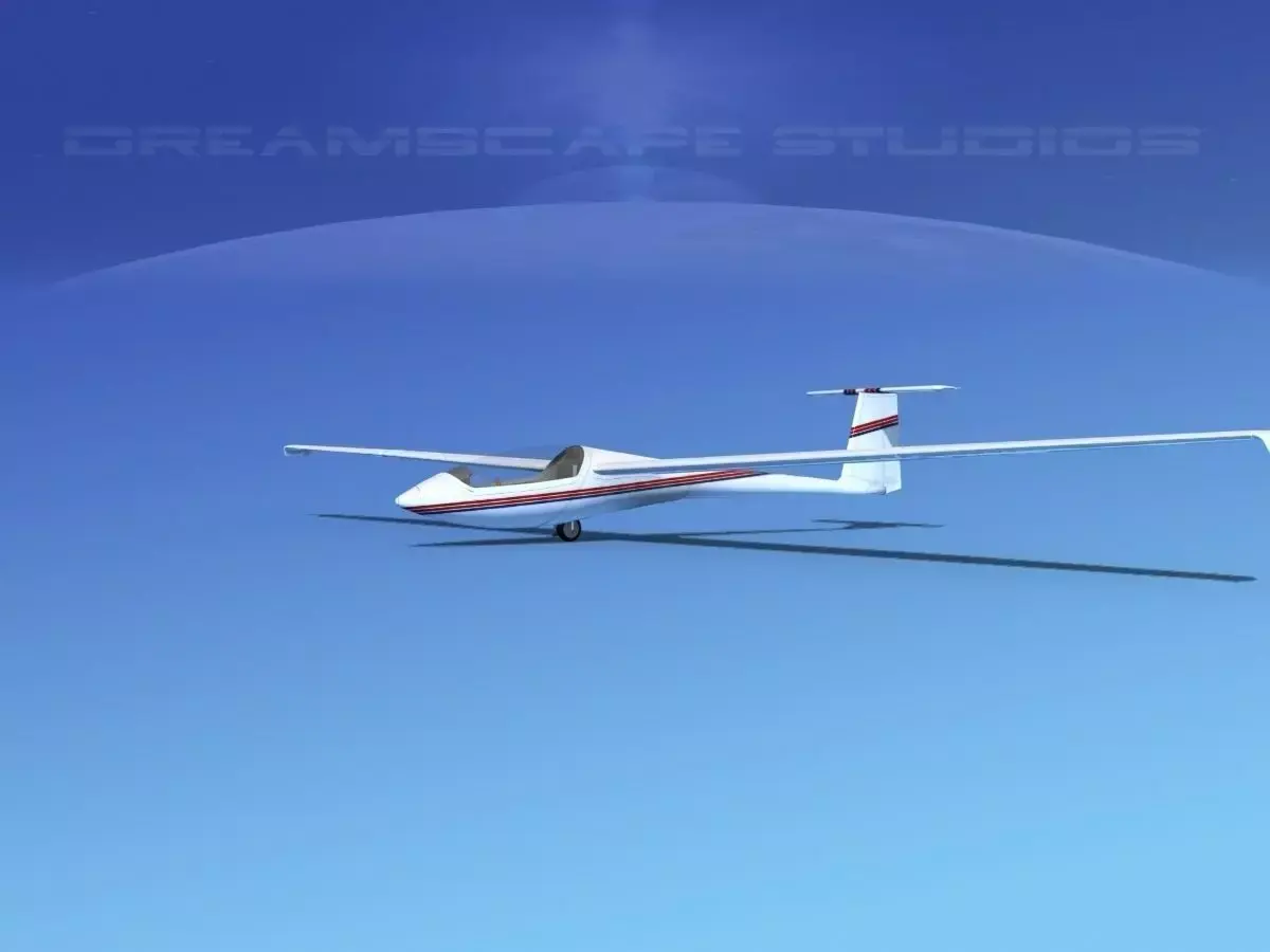 Centrair C-101 Pegase V08 Low-poly 3D model