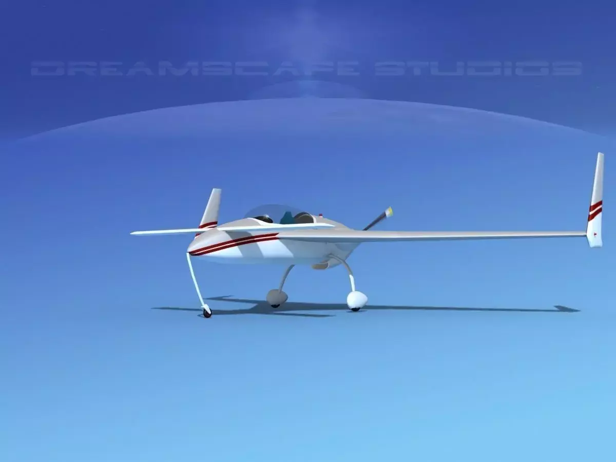 Rutan VariEze V15 3D model