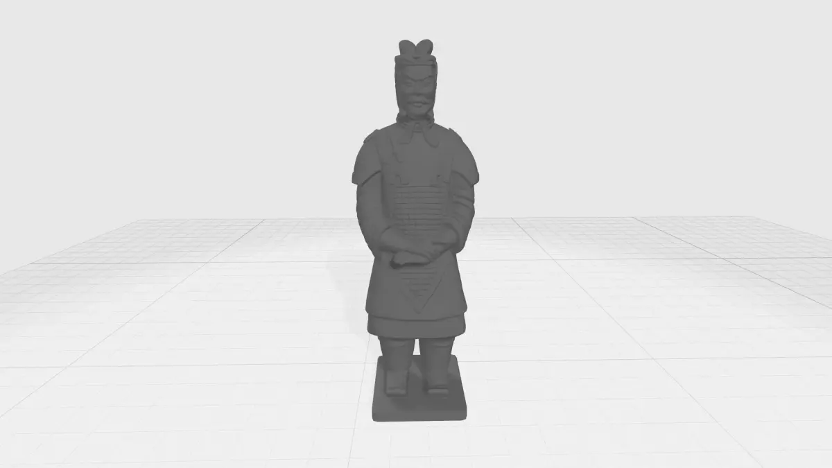 Terracotta Warriors General 3D Model 3D print model get