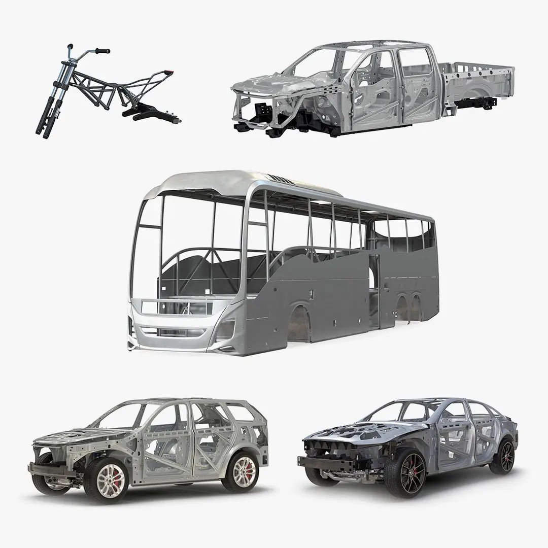 Vehicle Frames Collection 3 3D model