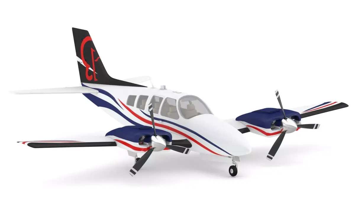 Beechcraft Baron G58 3D model