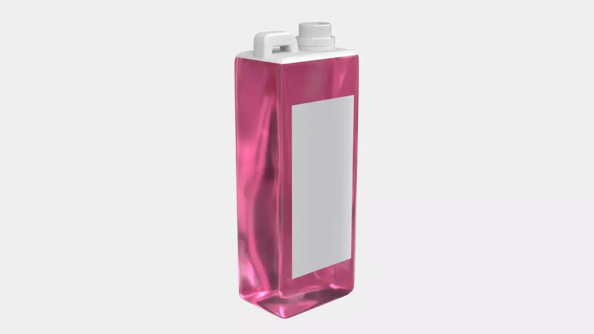 Product Mockup Jerrycan 1L 3D model