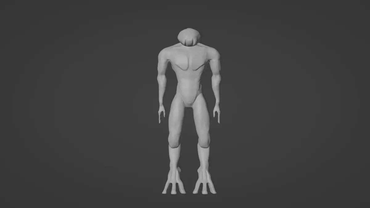 Insectoid warrior 3D model