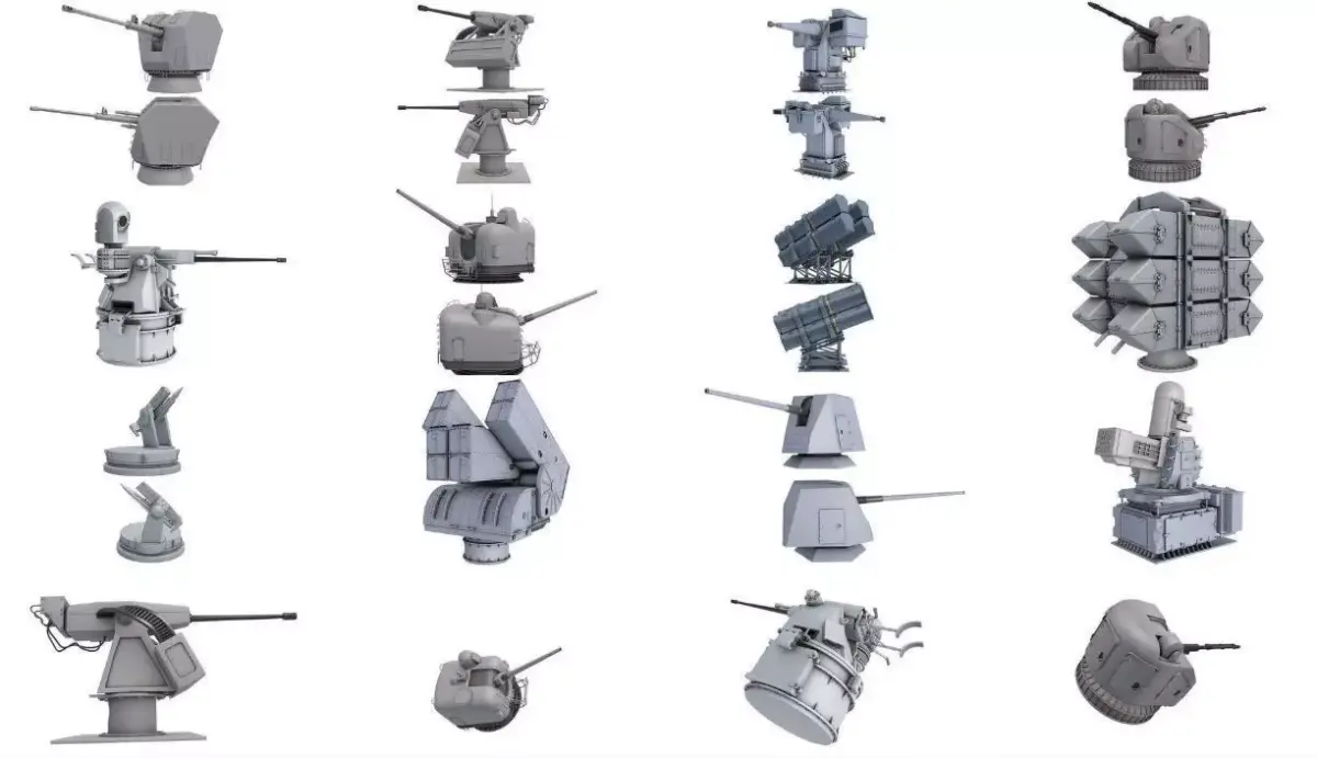 Big Naval Gun Collection 