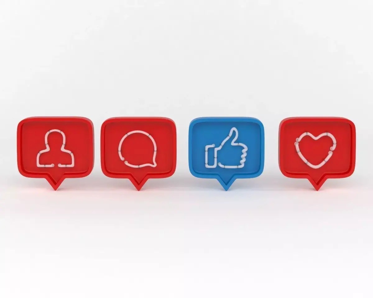 Icons speech bubble icon 3D model