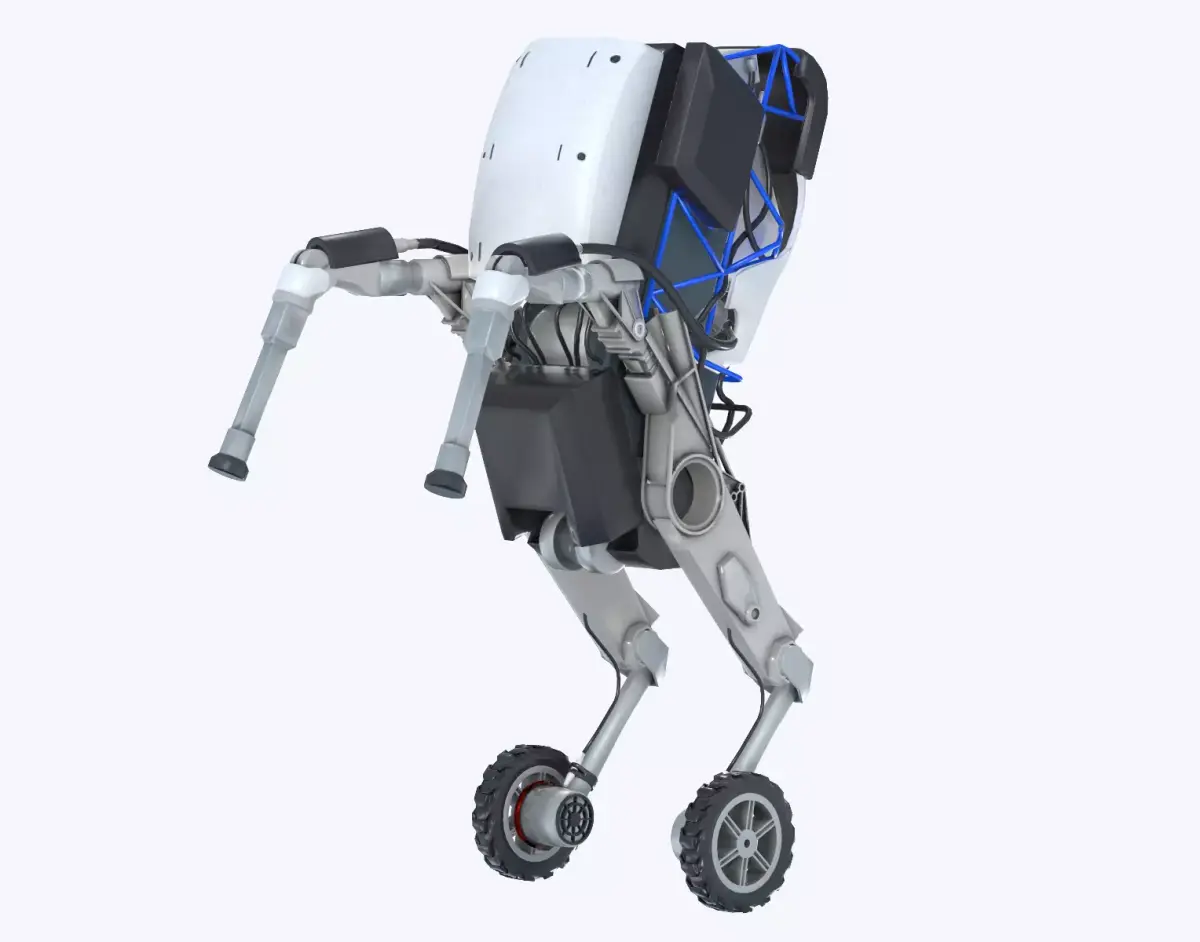 Handle Robot Boston Dynamics Low-poly 3D model