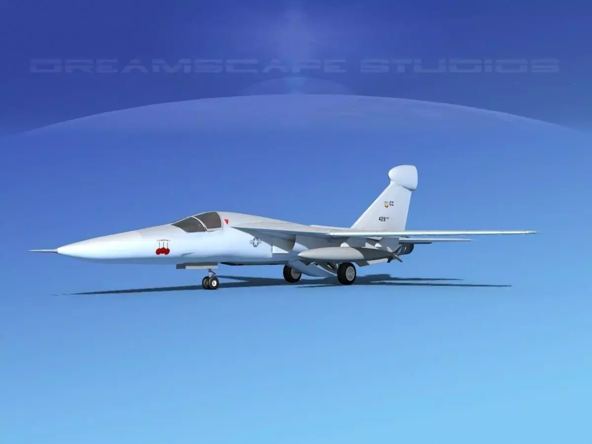 General Dynamics EF-111 Raven V01 USAF 3D model