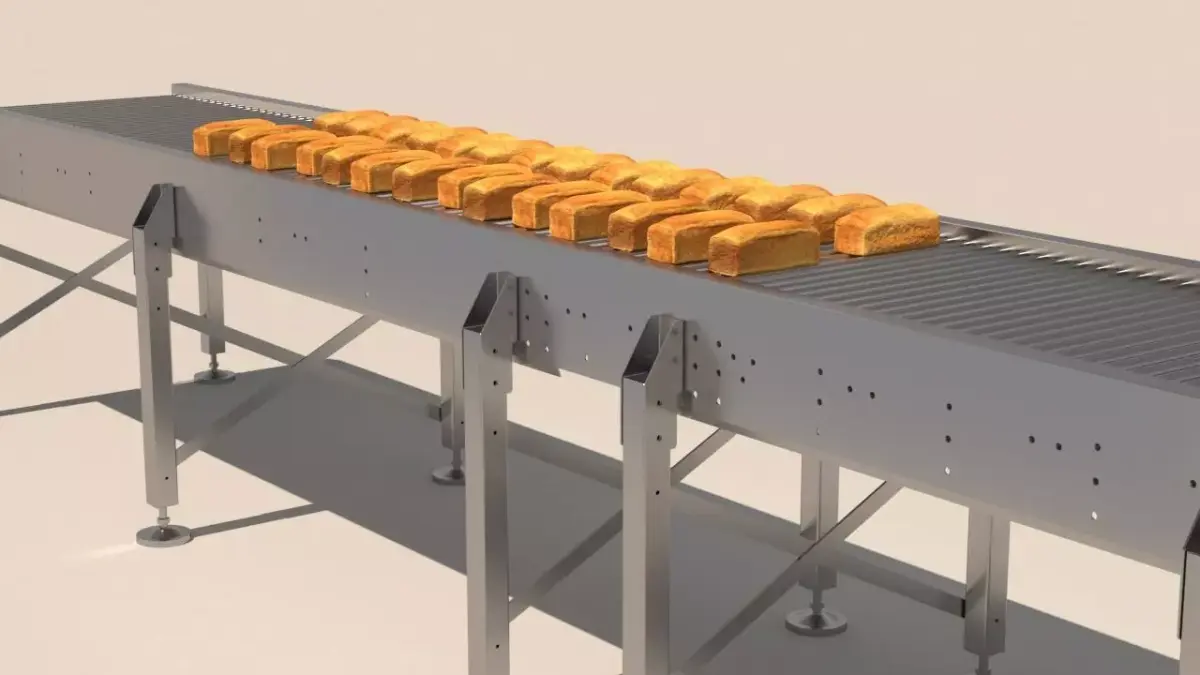 Bread line 3D 3D model