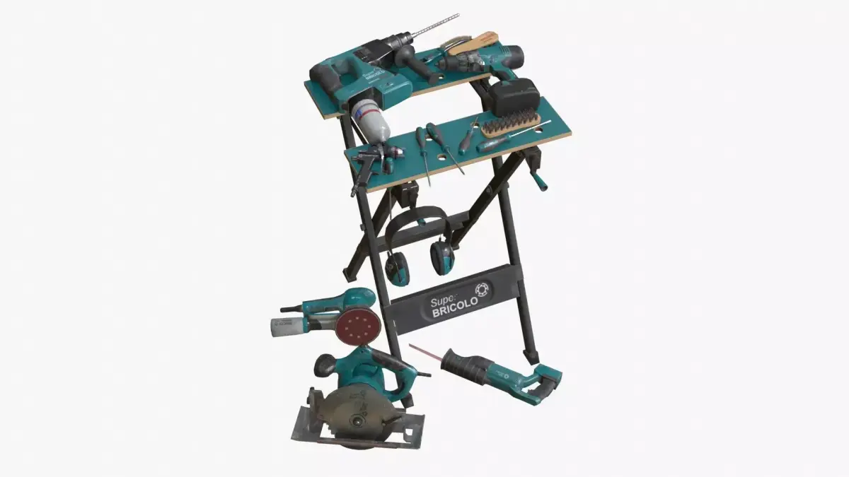 DIY Tools 3D Model Pack