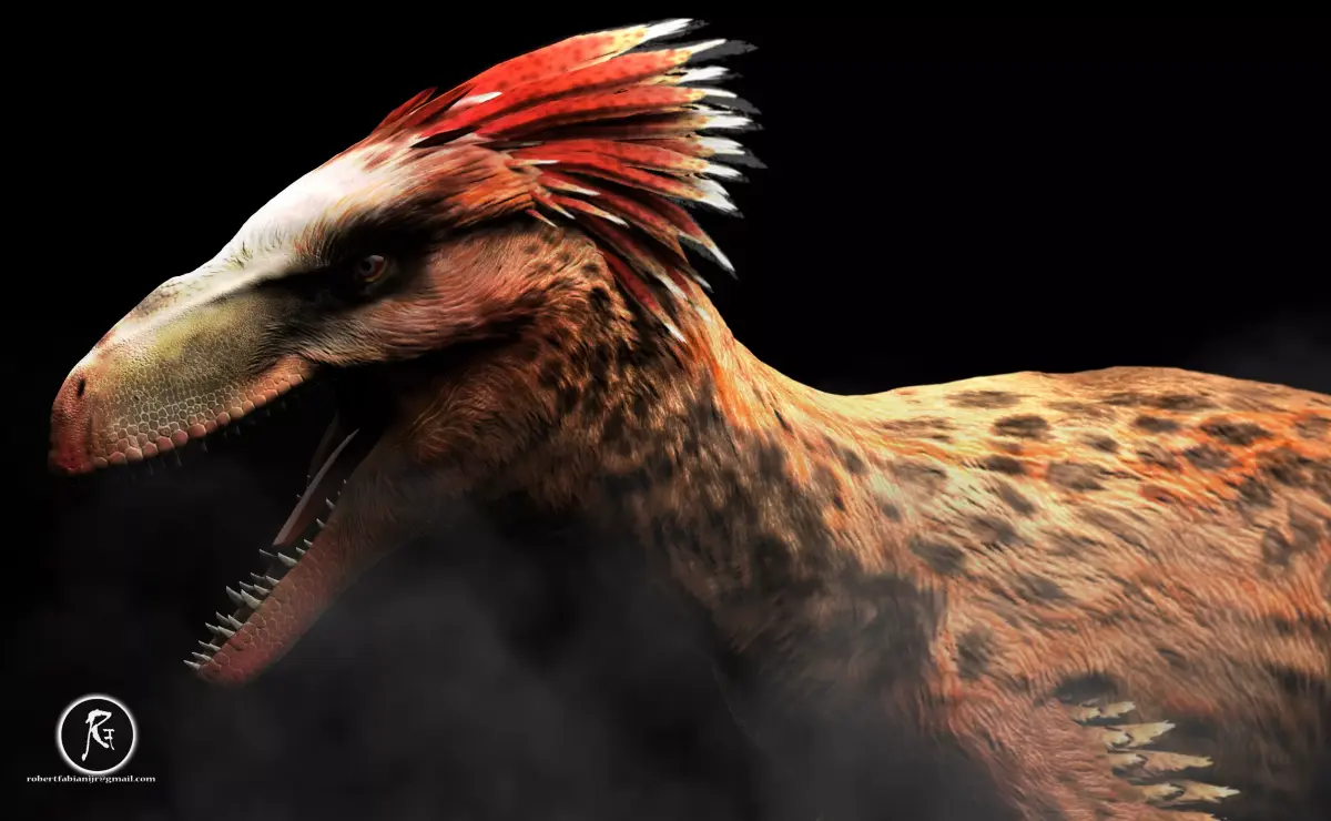 Dakotaraptor Low-poly 3D model