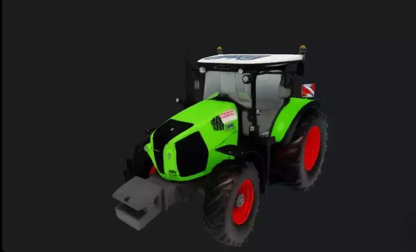 Claas Arion Tractor 3D Model Free 3D model