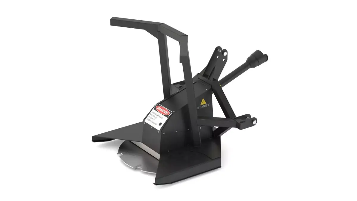 3-Point Tractor Tree Saw 3D model