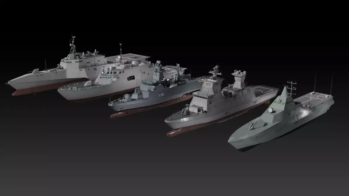 Modern corvette collection 3D Model Pack