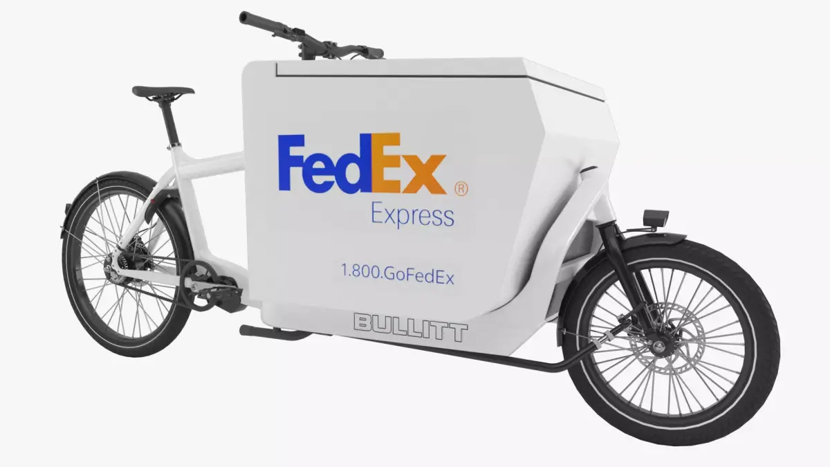  FedEx Cargo Bike 3D model