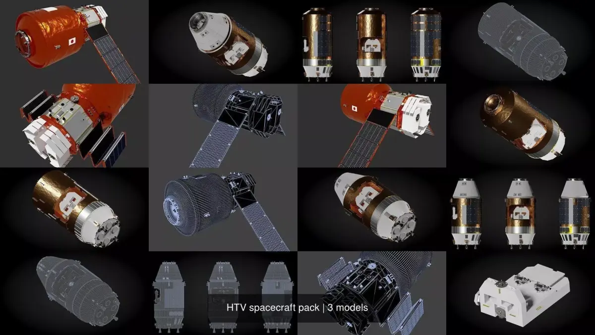 HTV spacecraft pack purchase