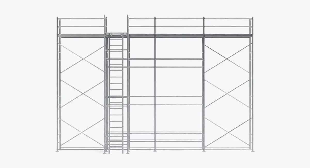-Scaffolding V9- 3D model