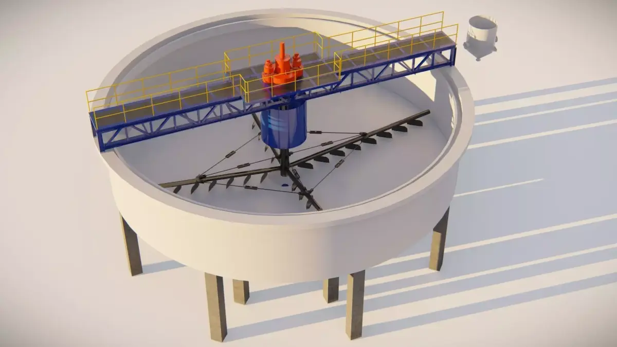 thickener 3D Model 3D model purchase