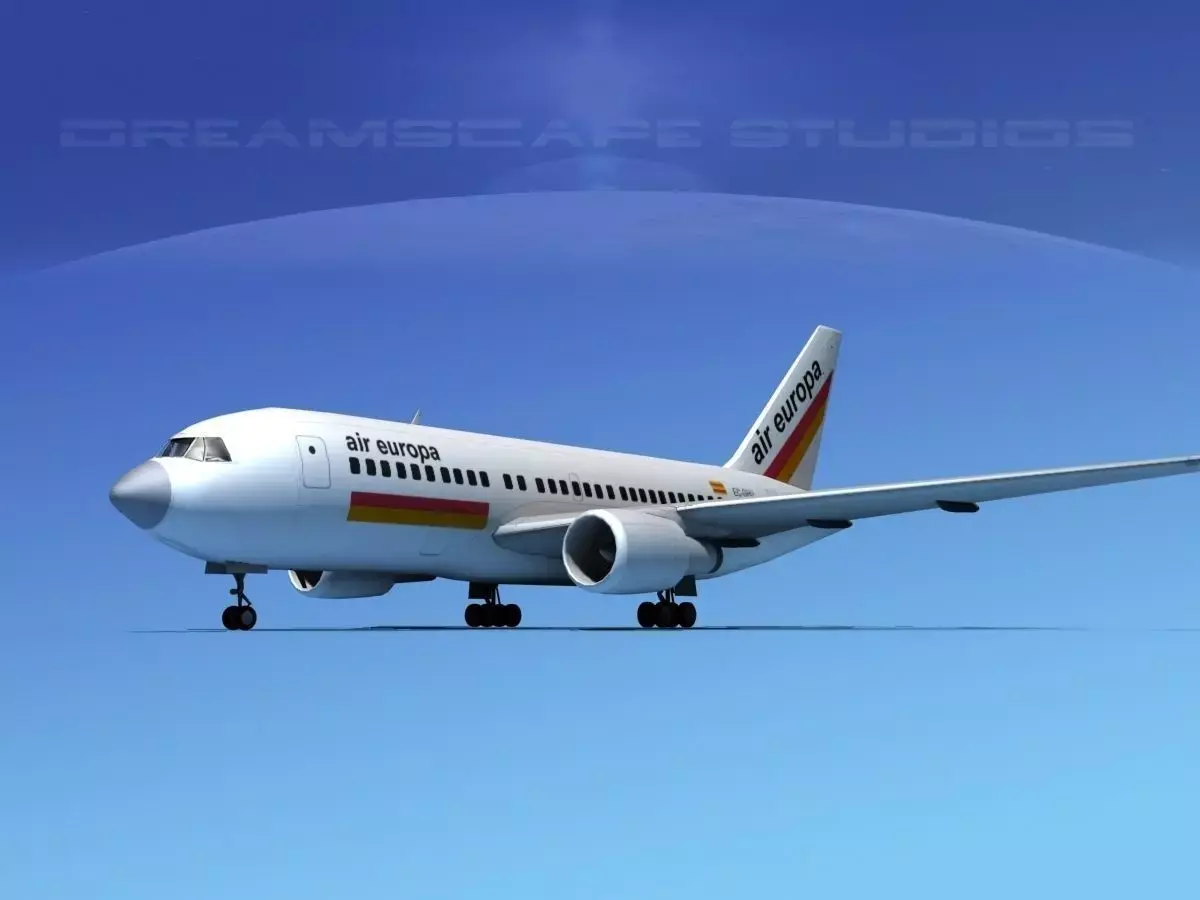 Boeing 767-200ER Air Europa 3D model