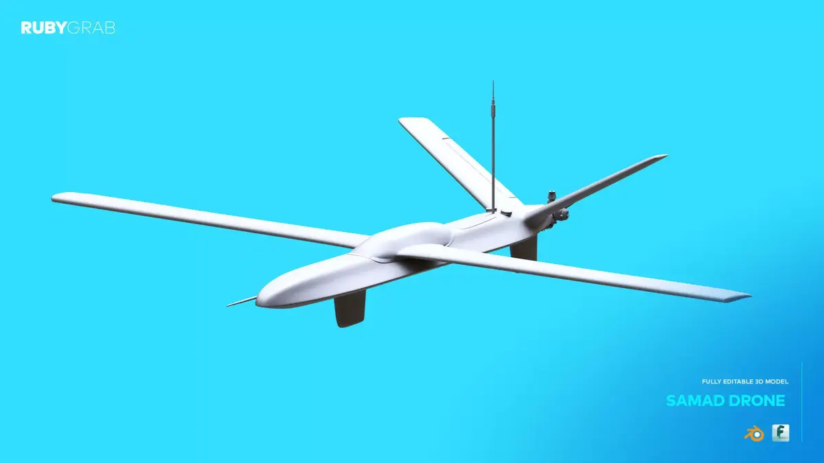 Samad Drone 3D model