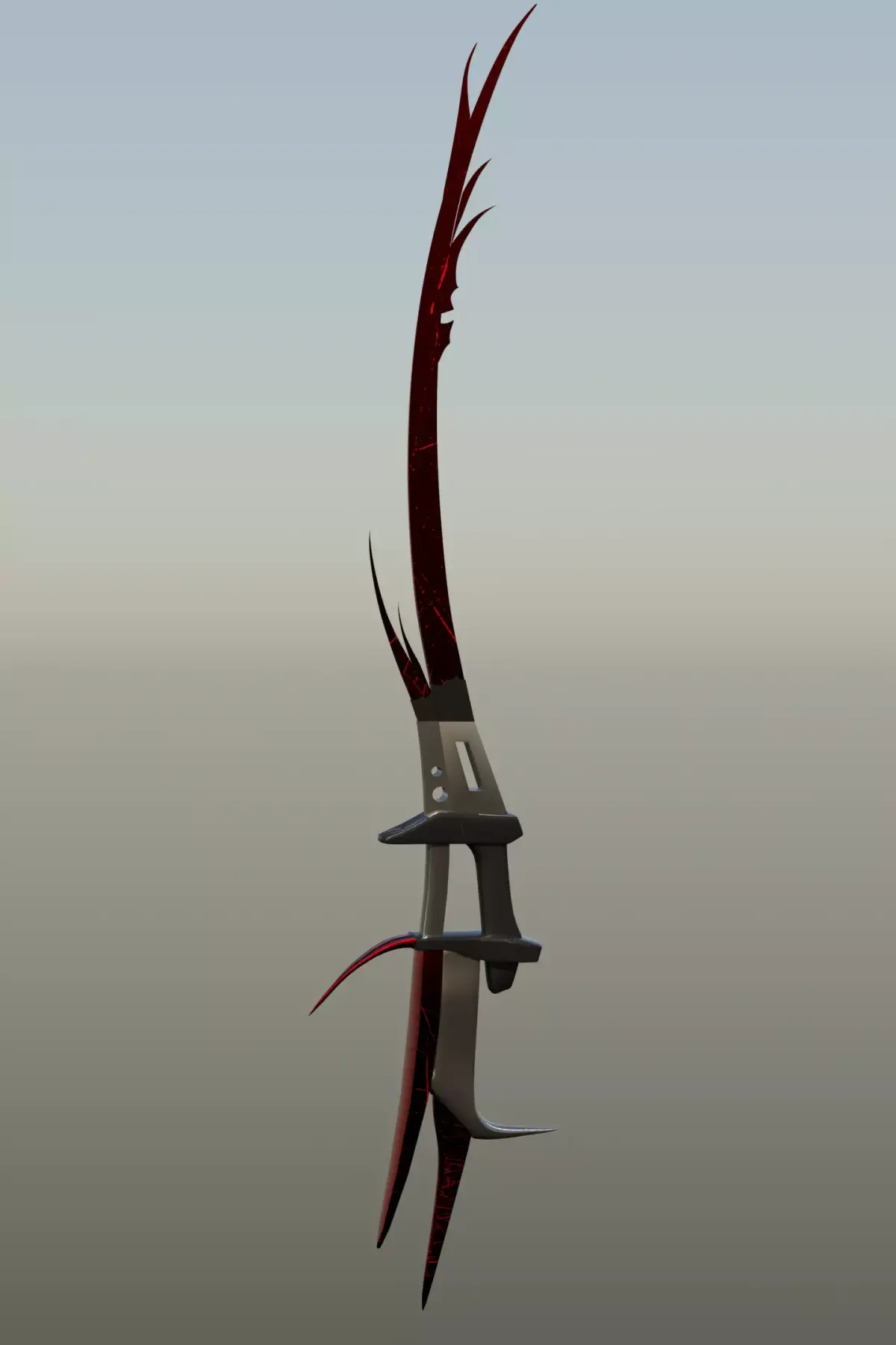 Sword Free low-poly 3D model 8