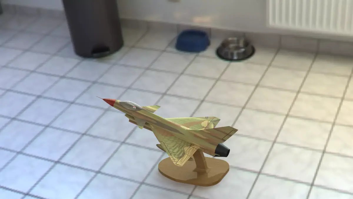Chengdu J-10 Vigorous Dragon 3D print model