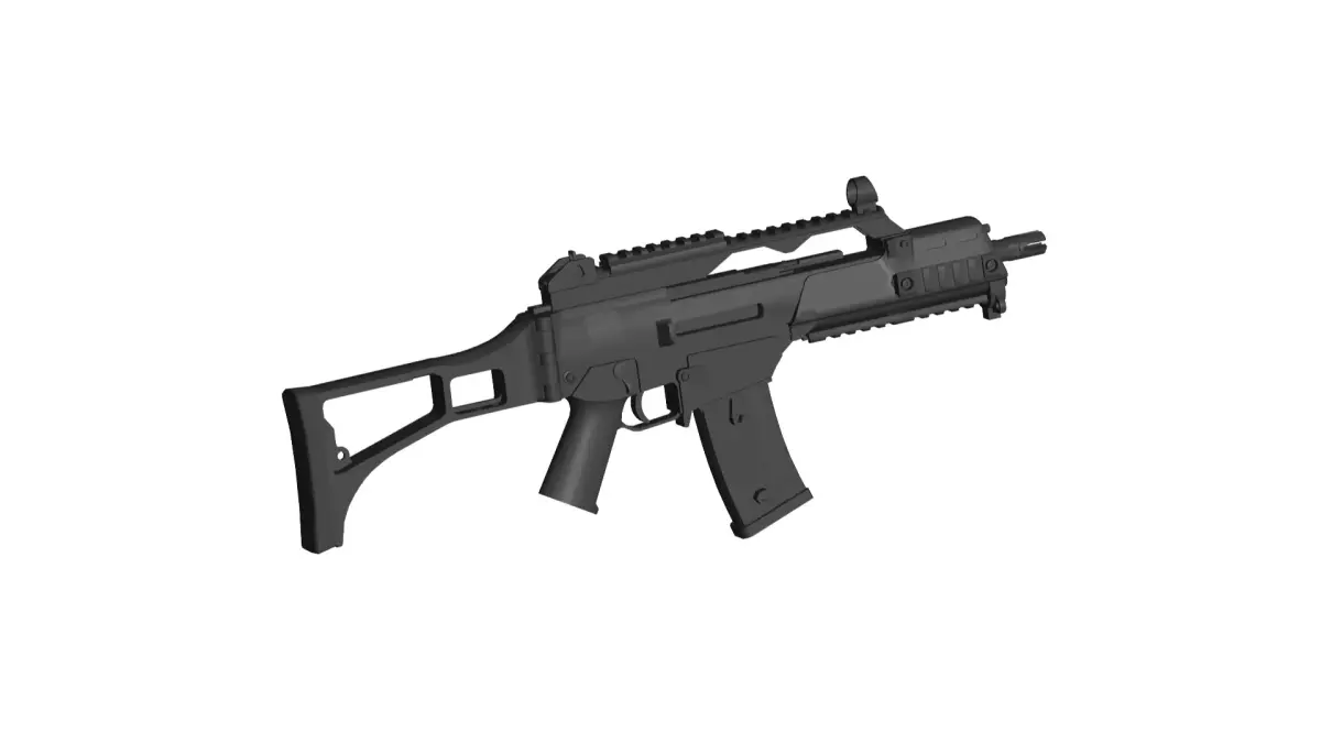 Heckler Koch G36 3D model