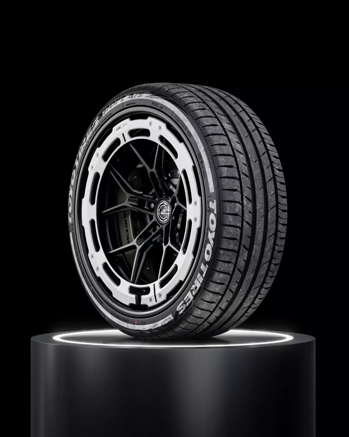 Toyo Proxes Sport AS 225 35 ZR19 3D model