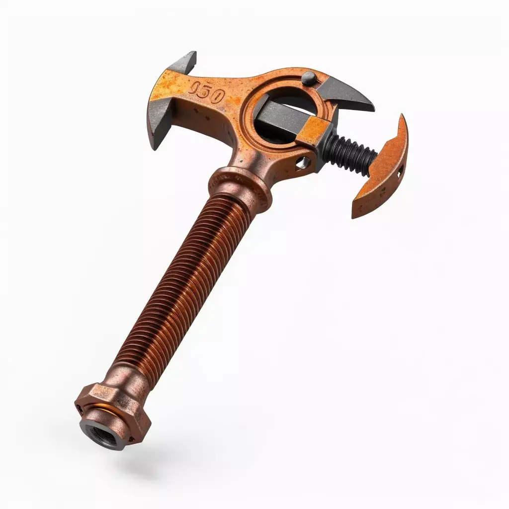 SciFi Industrial Adjustable Wrench 3D model