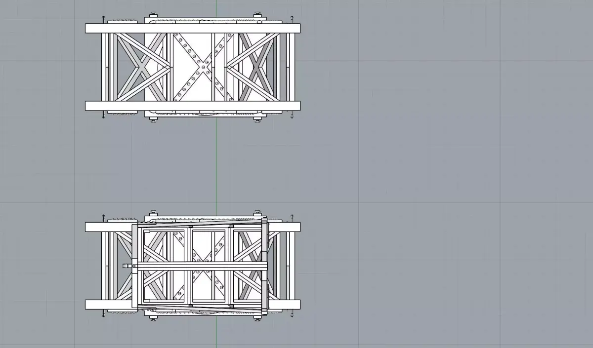 transporting the aircraft to the catapult 3D print model
