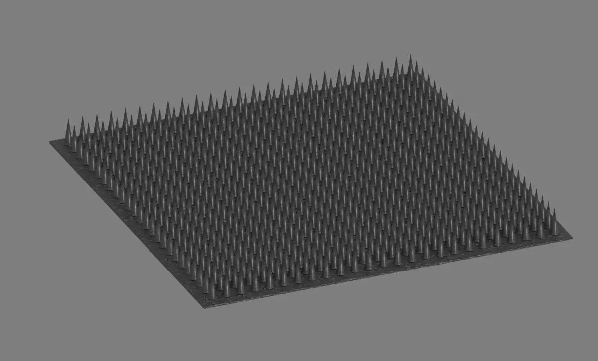 Spiky Floor 3D model