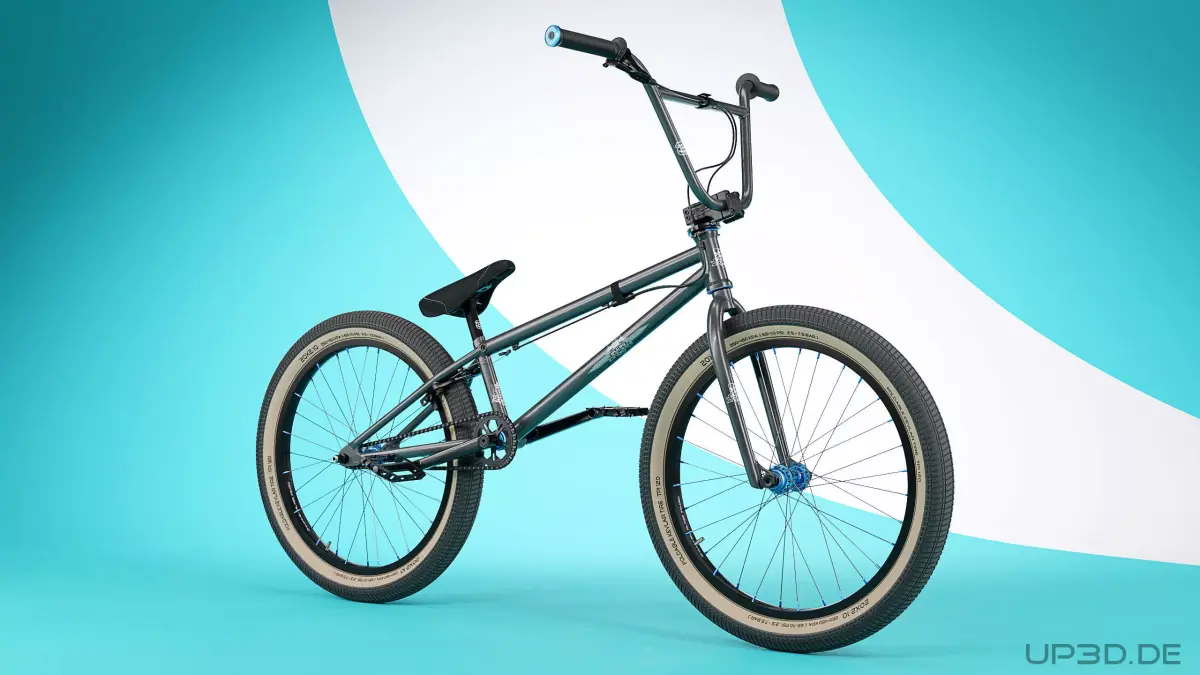 Bicycle  Bmx High Detailed 3D model