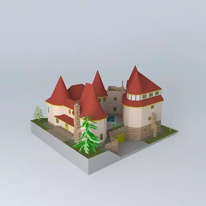 Another Old Castle Free 3D model