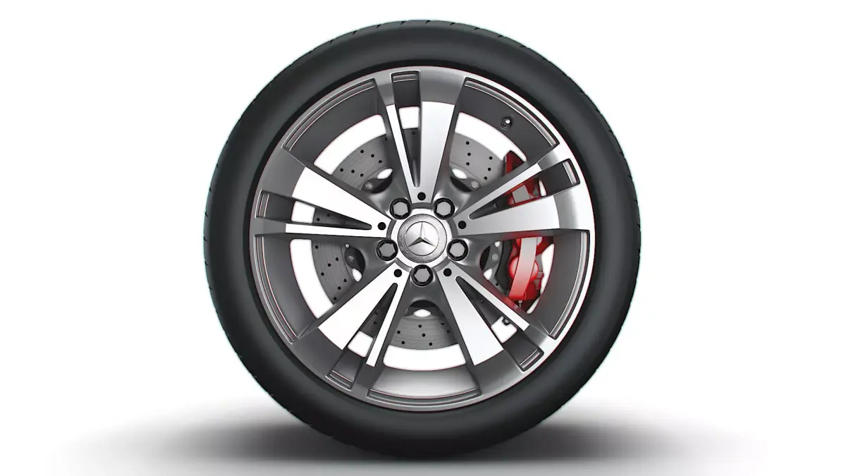 Mercedes Benz OEM wheel 3D model