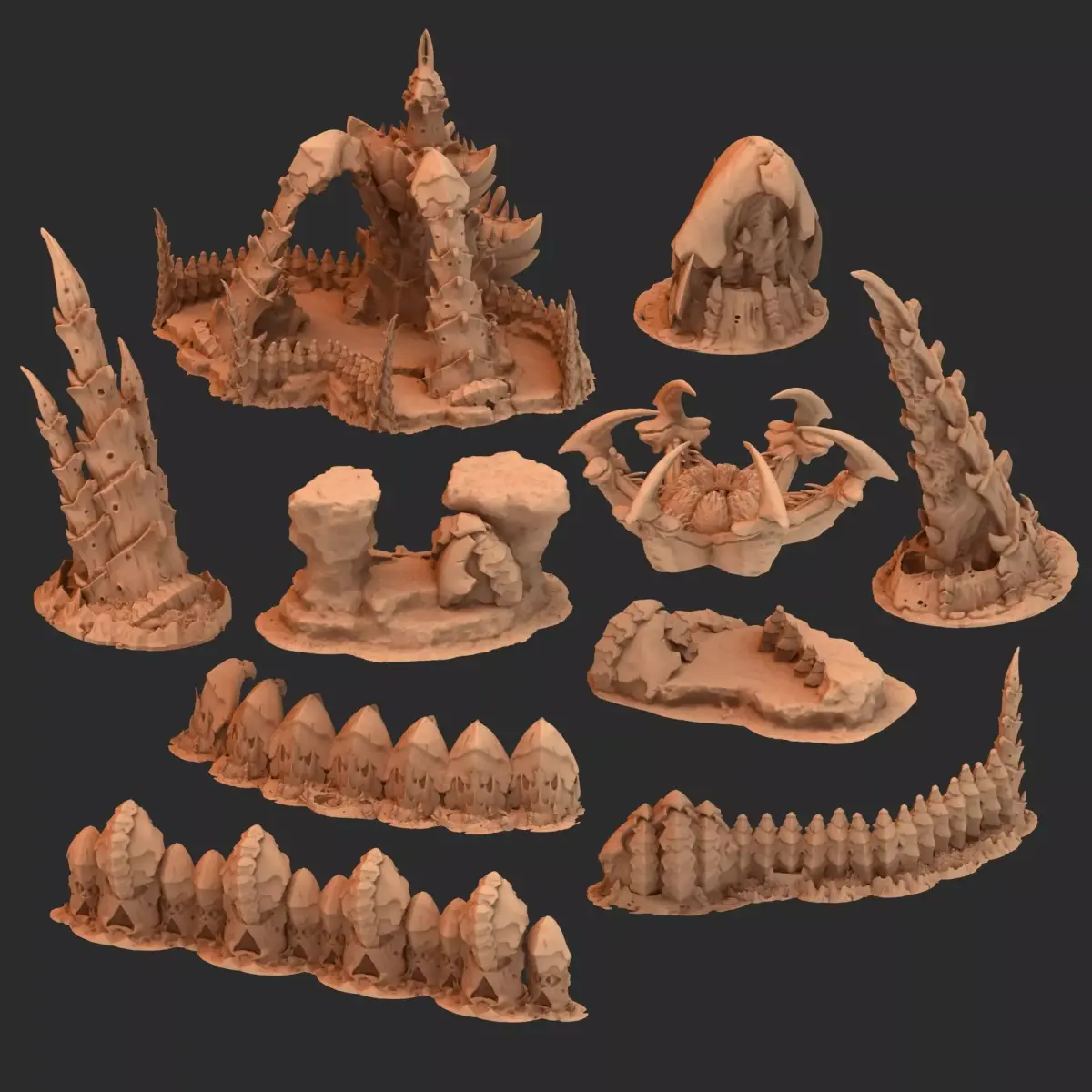Tyty bug party terrain remix Part 6 Free 3D print model
