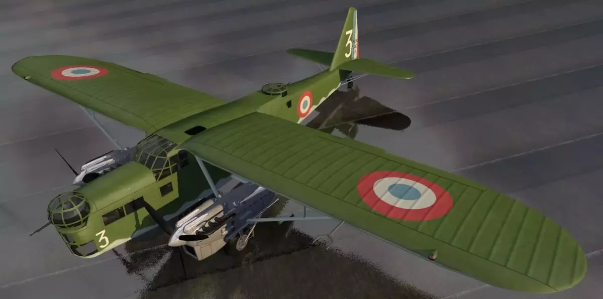 Potez 540 3D model