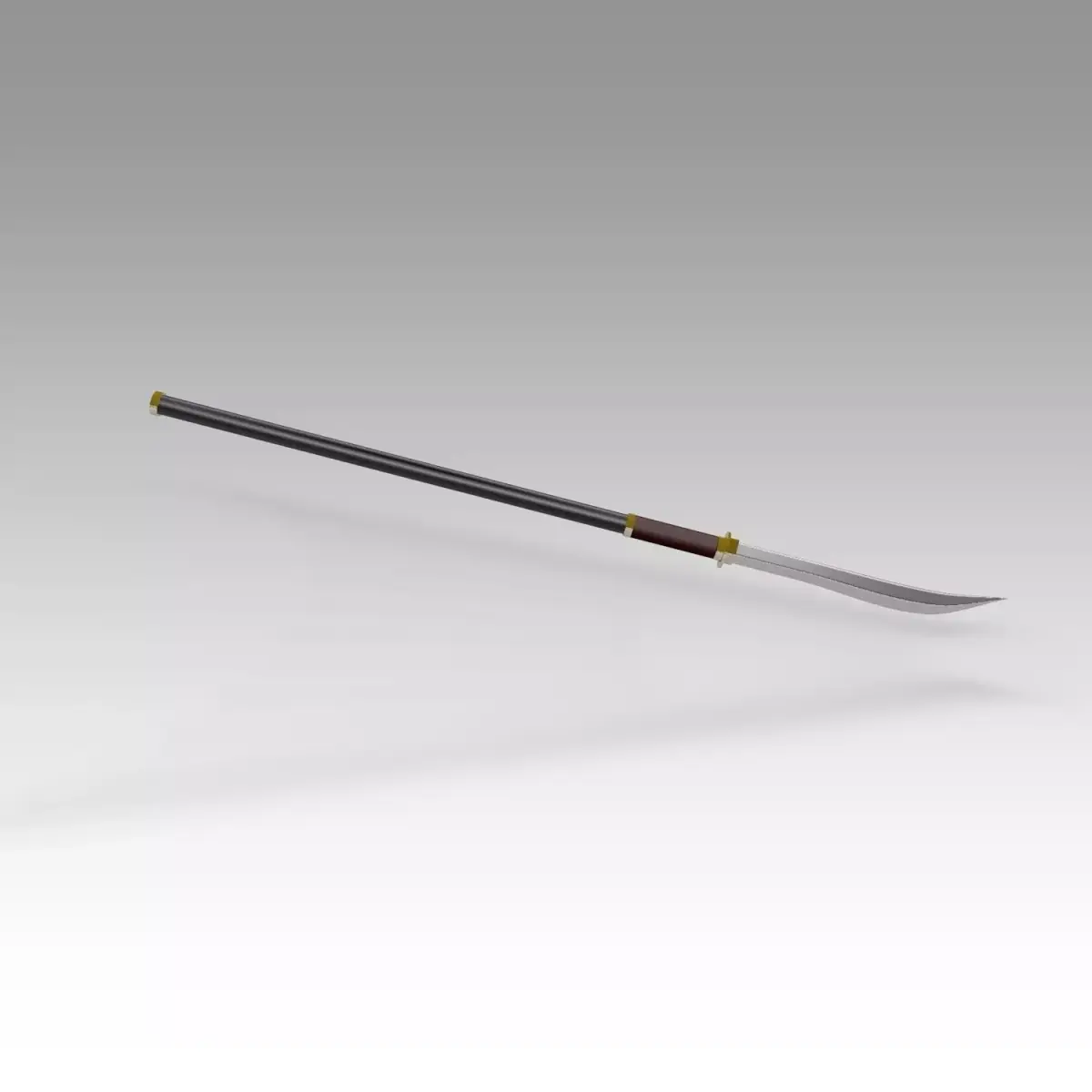Japanese Naginata Free 3D model