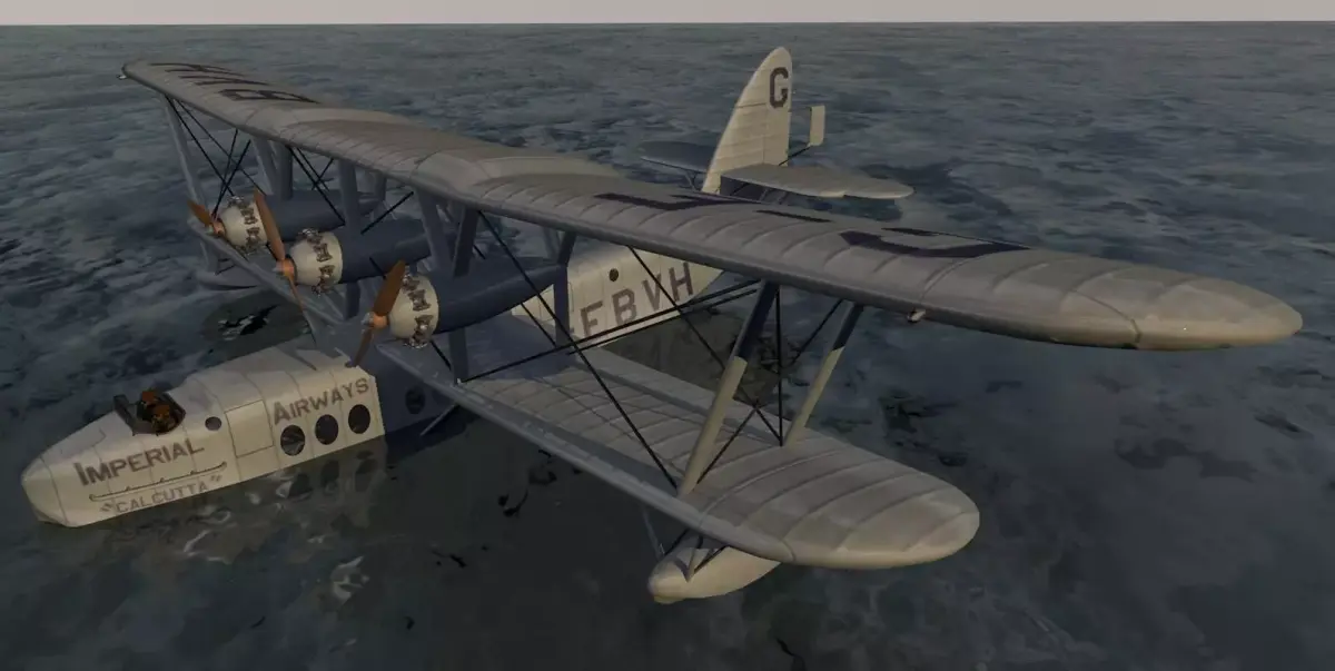 Short S-8 Calcutta 3D model