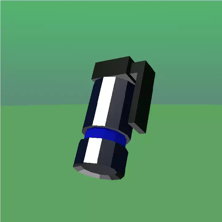 FBG7 flash Grenade Free low-poly 3D model