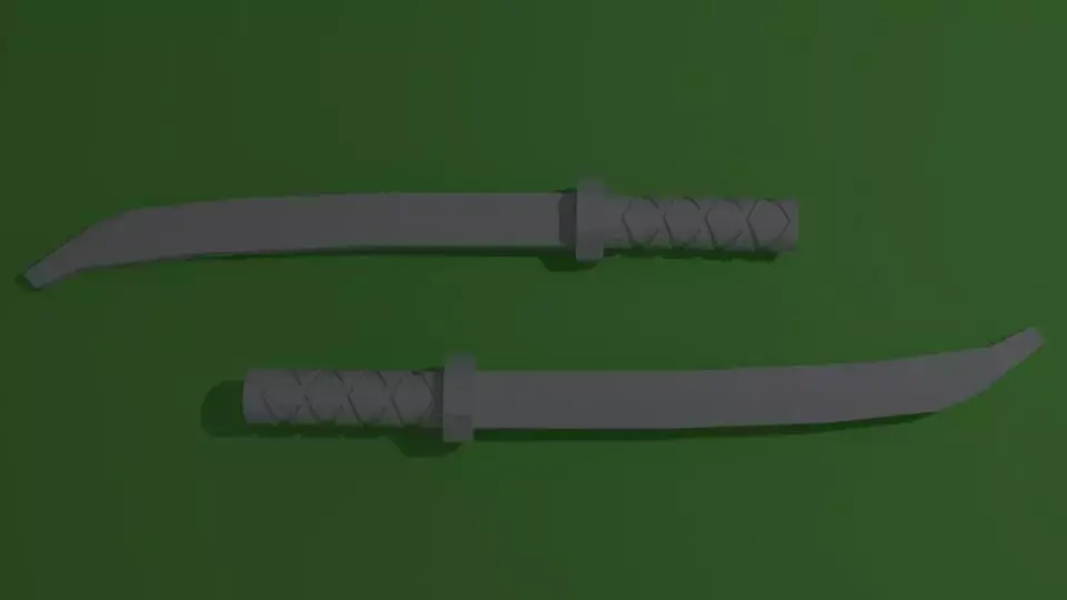 lego katana Free 3D model