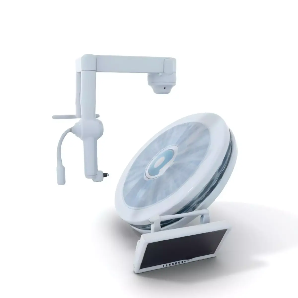 Surgical LED Light with Monitor model pack Low-poly 3D model