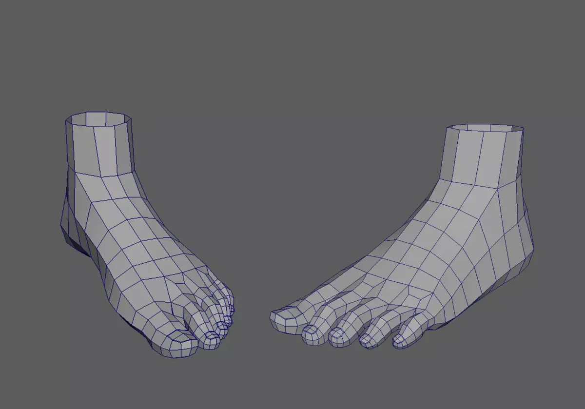 Foot Human Free 3D model purchase