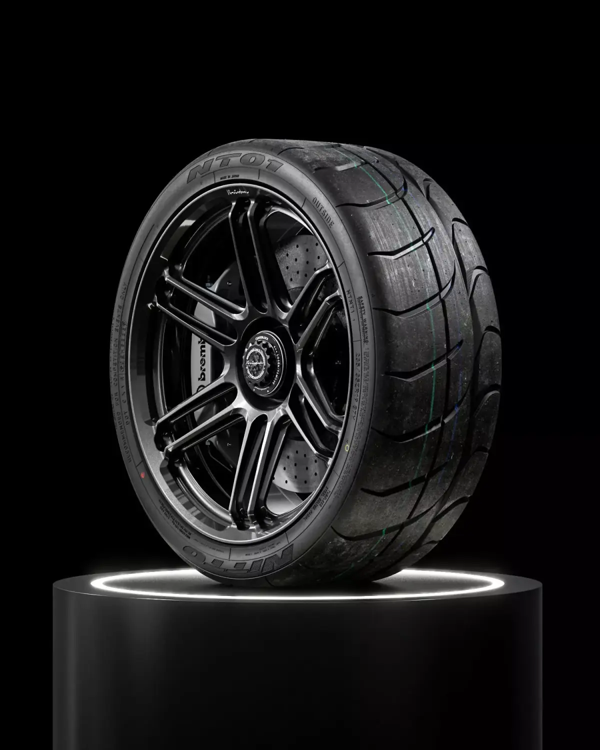 Nitto NT01 235 30 ZR19 87Y 3D model