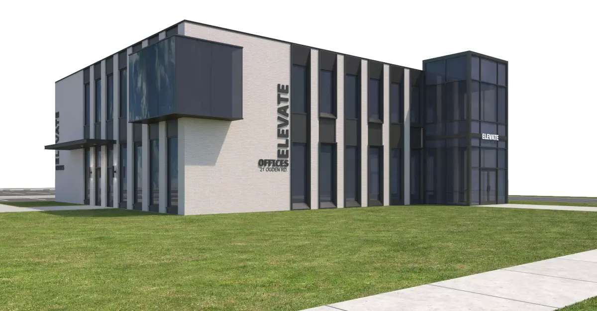 Commercial-036 Office Building 3D model