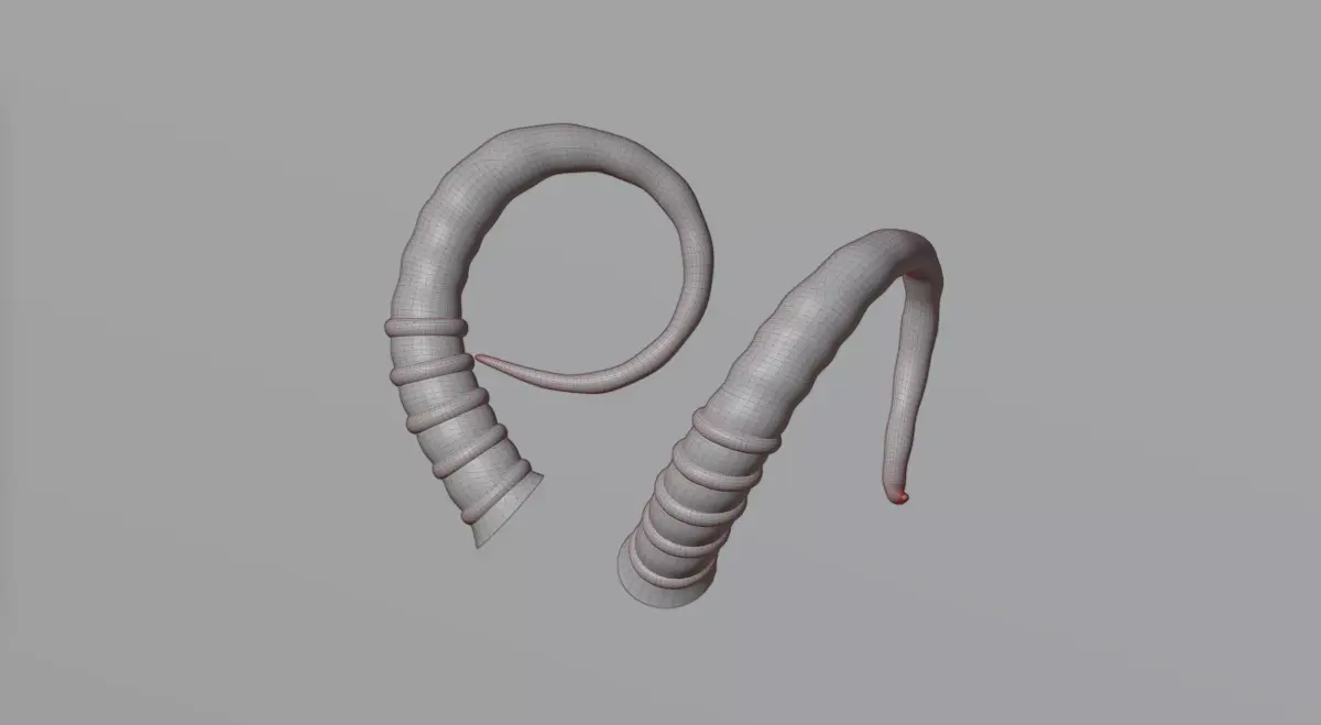 Horns 2 3D model