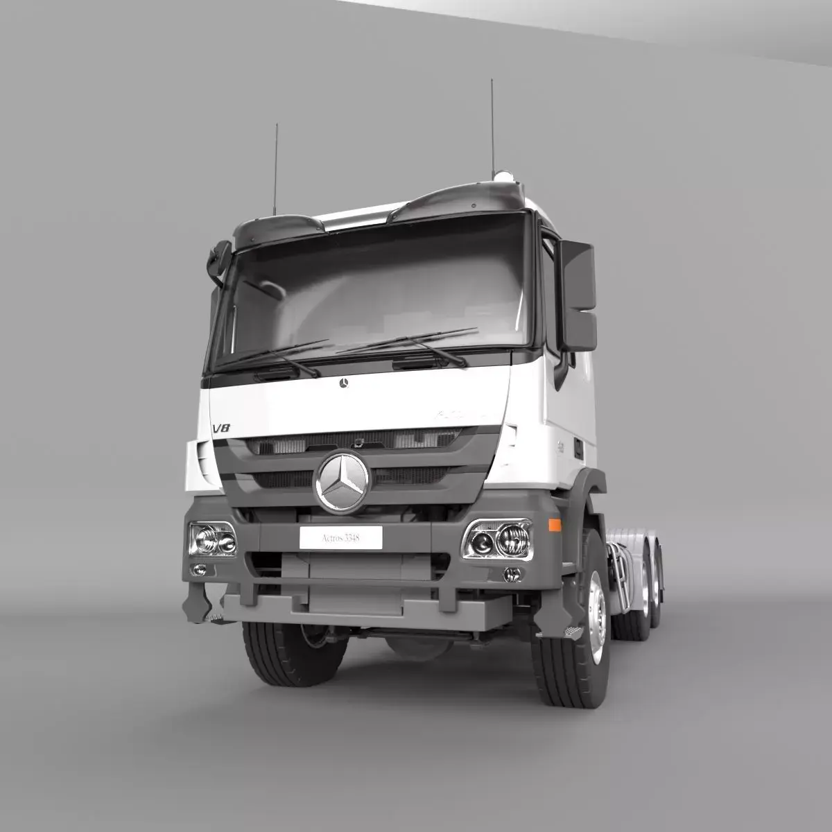 Mercedes-benzactros3348 AK 2005 3D model